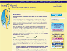 Tablet Screenshot of lynnemorrell.com